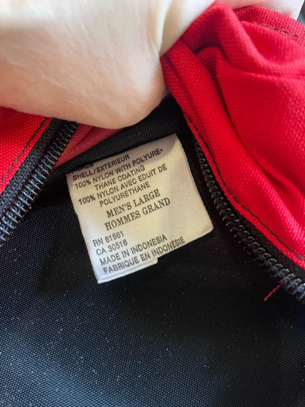 The North Face Red Lumbar Fanny Pack - Vintage 90s Nylon Men’s